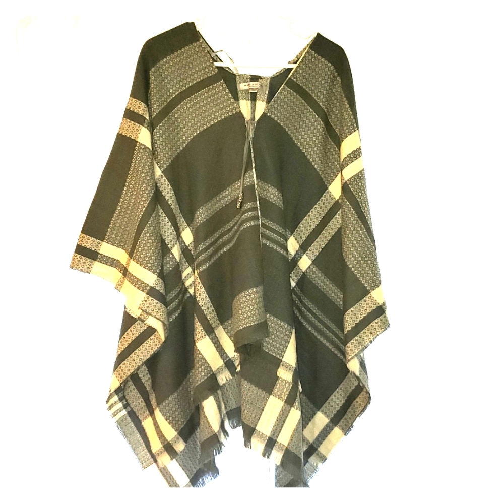 Gray Poncho